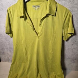 Vibrant Lime Button Down Shirt